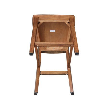 International Concepts San Remo Counter Height Stool, 24" H, Distressed Oak S42-102